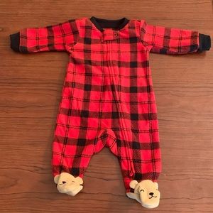 Carter’s teddy footies